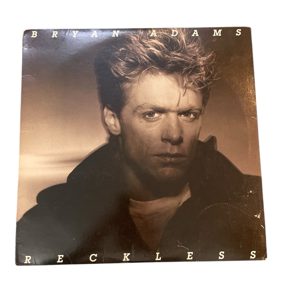 Bryan Adams 'Reckless' Vinyl Record LP 1984